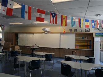 Inside S Wing Classroom