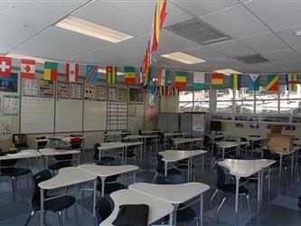 Inside S Wing Classroom