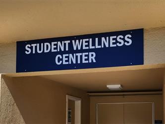 CHS Wellness Center Sign